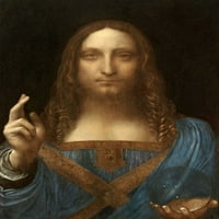 Da Vinci, Leonardo Poster Poster tisak Salvatora Mundi