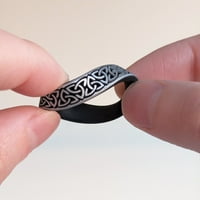 Silikonski prsten s dvoslojnim graviranjem