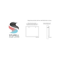 Stupell Industries Sažetak Zelene planine Pejzažni Sažetak galerija slikanja omotana platna za tisak zidne umjetnosti