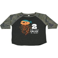 Majica s gusarskim meduzama na 2. rođendanu za dječaka ili djevojčicu mlađeg uzrasta