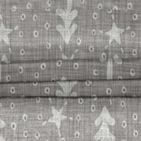 Jednobojna pamučna svilena tkanina tamne boje breskve Sretan Božić materijal za šivanje tkanina s otiskom širine
