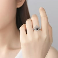 Dido na jezicima otvorenog prstena Volim te projekcijski prsten romantično sjećanje na ljubav vjenčani prsten
