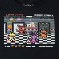 Pet noći u Freddy's Boys Grafičkim majicama, 2-pak, veličine 4-18