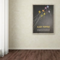 Zaštitni znak 'Marija Poppins' 30 47 ulje na platnu