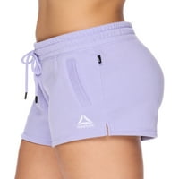 Ženske frotirne sportske kratke hlače s bočnim džepom