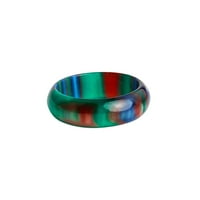 Spojite poklone za Valentinovo akrilni prsten u boji debeli prsten za djevojčice nakit za plažu Zeleni prsten