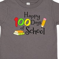 Inktastični Happy Days of School- Olovke i knjige Poklon mališana ili majica za djevojčicu mališana
