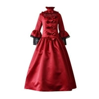 18. stoljeće za žensku haljinu rokoko lopte tiskanje duge gotičke viktorijanske haljine maskarade tematske haljine