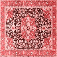 Tradicionalni pravokutni perzijski tepisi u crvenoj boji za prostore tvrtke, 2' 4'