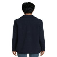 Bluze za žene ženske Ležerne Duge Ležerne Puff jakne za žene dukserice s kapuljačom i džepom pulover s rukavom