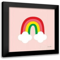 Kelle, Ann Black Modern Framed muzejski umjetnički tisak pod nazivom - Bright Rainbow II