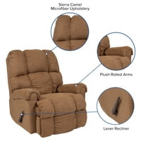 Stolica za ljuljanje u donjem dijelu leđa - presvlaka od mikrovlakana u donjem dijelu leđa - stolica standardne