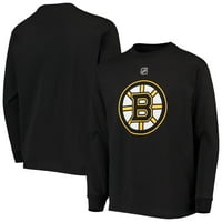 Mladi crni boston Bruins Primarni logotip dugi rukav majica