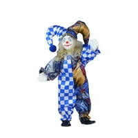 Lutka klauna, visina, porculanski klaunski model osjetljivi dekor kuće, slobodno stajalište za igru ​​prop valentine