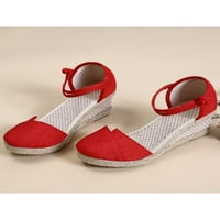 Colisha Ladies Espadrilles sandala espadrille casual cipele ljetne platforme sandale odmor za prozračne pete za