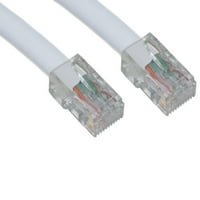 Cat White Ethernet Patch kabel, bez čizama, stopalo