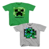 Minecraft grafički običan paket majica s kratkim rukavima