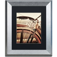 Zaštitni znak likovna umjetnost VW Canvas Art by Jason Shaffer, Black Matte, Silver Frame