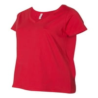 Normalno je dosadno - ženska majica s V -izrezom plus veličine, do veličine - Tajland