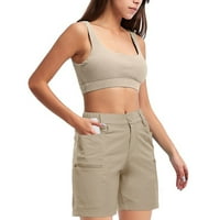 Ženske ljetne kratke hlače za aktivnosti na otvorenom, planinarenje, golf s džepovima, kratke hlače