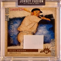 Jersey Fusion All Sports Edition Trading card Duke Snider JF-DS