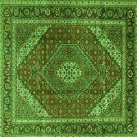 Ahgly Company zatvoreni okrugli perzijski zeleni prostirke, 5 'krug