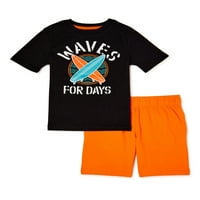 Komplet odjeće za dječake: Majica i kratke hlače, 2 komada, veličine 4-10
