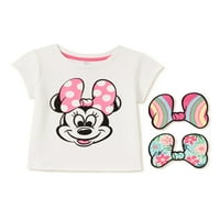 Majica kratkih rukava za djevojčice Minnie Mouse, veličine od 12m do 5t