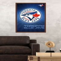 Toronto Blue jace - plakat s logotipom na zidu, 22.375 34