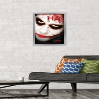 Strip film - mračni Vitez-Joker, plakat prekriven krvlju na zidu, uokviren 14.725 22.375