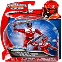 Moćni rendžeri Super Megaforce Time Force Crveni rendžer akcijska akcijska akcijska figura