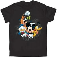 Diznejevska Tinejdžerska zapanjujuća majica s Mikijem Donaldom Plutonom i glupim