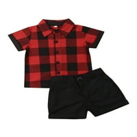 Oprema / ljetna odjeća za malu djecu, vrhovi + hlače, Komplet odjeće za gospodu, crna, za 3 godine
