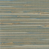 Kenneth James Huang siva tapeta od travnate tkanine bez boje, 36 inča za 24 metra, kvadratna stopa