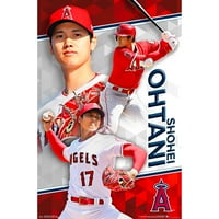 Los Angeles Angels 22 34 Poster Shohei Ohtani