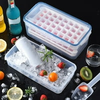 Kućni ukras Silikonska ladica za led Easy Demoulding led s poklopcem za hladnjak za hladnjak s poklopcem Posebne