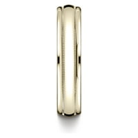 18 kg Zlatni rezbareni dizajnerski prsten s udobnim prianjanjem s visokim poliranjem