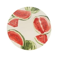 Glavne stanice sakupljanja voća lubenica od 12 komada keramičke pribor za večeru, Walmart Exclusive