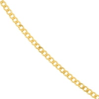 14k ogrlica od žutog zlata za muškarce i žene s otvorenim lancem duljine 16 inča