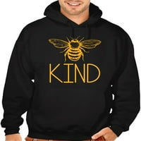 Muška pčelinja vrsta crni pulover džemper srednje crno