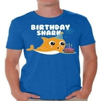Neugodni stilovi morski pas Outfit Shark Muška majica s morskim psima tematska zabava za morsku morsku pasama