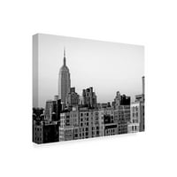 Zaštitni znak likovna umjetnost 'NYC Skyline Vi' Canvas Art by Jeff Pica