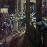 Isus snimljen pred Anom, ispis plakata Jamesa Tissaulta