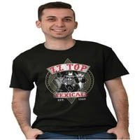 Top Texicali rock n roll logotip cool muški grafički majica majice brisco robne marke 3x