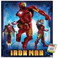 Kinematografski svemir-Iron Man - zidni plakat s gumbima, 22.375 34