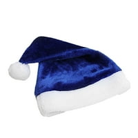 Univerzalni Božićni šešir Djeda Mraza za Uniseks, kratki plišani zadebljani šešir za poklone za novogodišnju zabavu