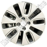 Obnovljeni OEM kotač od aluminijske legure, sve obojeno srebro, odgovara 2012- Kia Rio Hatchback