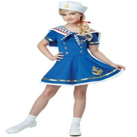 Sunčani mornarski kostim za djevojčice
