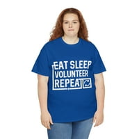 Jesti volonter za spavanje unise grafičke majice