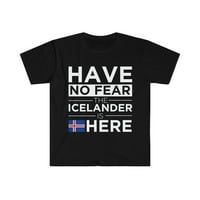 Ne bojte se da je Icelander ovdje Island Pride unise majica S-3xl